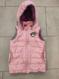 Gilet/ Weste rosa Gr.110/116 (Fleck vorhanden)