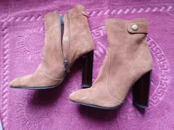 Damen Stiefelette , Damen Stiefel, Damen Pumps, Gr.5, Gr.38, Marke: S M K