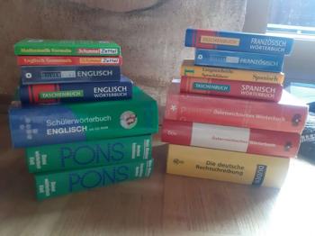 Wörterbücher / Duden Deutsch, Englisch, Französisch, Spanisch,