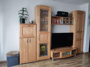 Wohnwand massiv in sehr gutem Zustand - letzter Tag 19.03.