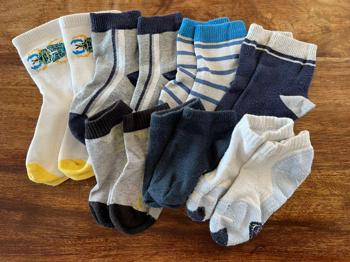 7 Paar Buben Socken in Größe 23-26