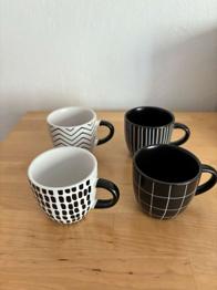 Espressotassen, Maison du Monde, 4 Stk