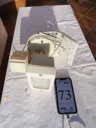 Außen-Halogenleuchte mit Bewegungsmelder