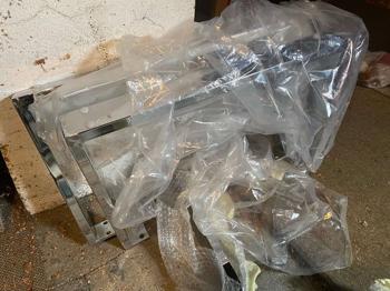 Stützen Füße Aluminium Bank