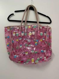 Harrods Strandtasche aus Plastik zum Verschenken