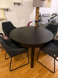 Ikea Ausziehtisch inkl. 4 Sessel