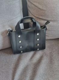 (reserviert) Silberne Tasche