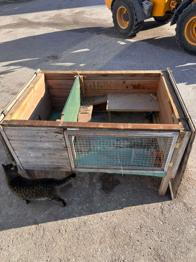 Hasen / Kleintierstall mit Isolierung