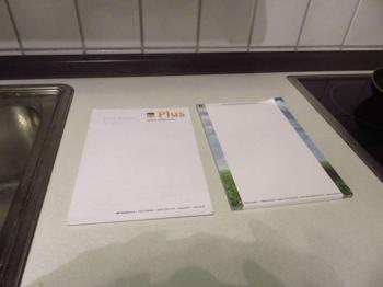 Schreibblocks zu verschenken