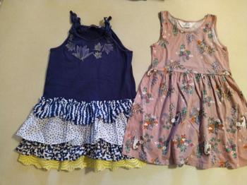 (reserviert) 2 Kleider Gr 116 (c)