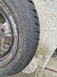 Stahlfelge zu verschenken 1x 185/65 RT4