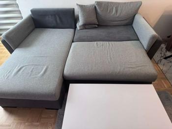 Abholung heute Couch + Tisch zu verschenken