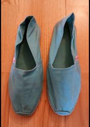 Vintage 1980er Espadrillen (Gr. 38, wenig getragen)