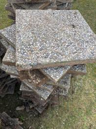 Betonplatten - Gehwegplatten