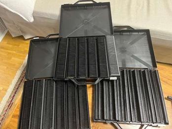 3 x DIAKOFFER mit MAGAZINEN und 2 DIA KASSETTEN