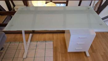 Schreibtisch Glas