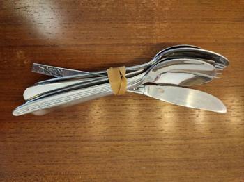 Besteck zu verschenken