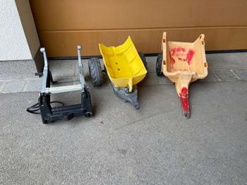 Trettraktor Anhänger