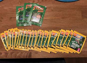 27 Stk. BILLA Sticker Wasserwelt + 3 Stk. SPAR Sticker Geheimnis