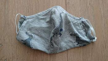 Selbstgenähte Maske Kinder - Mund-Nasen-Schutz