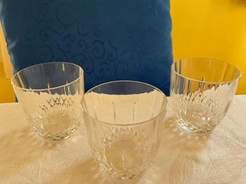 3 Stk. Whisky-Rum Gläser