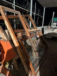 Holz Fenster / Balkontüren / 2 fach Verglast