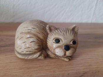 Katze aus Keramik