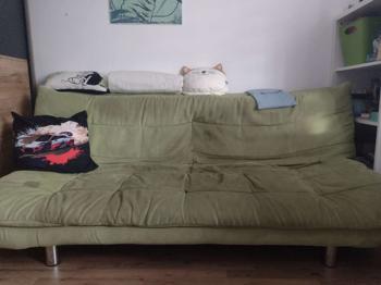 Sofa grün gebraucht