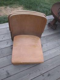 Kinosessel Rücklehne und Sitzteil