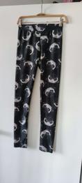 Leggins gr. ab 164 Mops Köpfe Halloween
