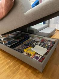 Kostenlose Eckcouch / Schlafsofa mit Stauraum - 276 x 195 cm - Selbstabholung