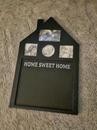 Bilderrahmen mit Tafel