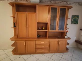 Wohnzimmer Maßmöbel, Vollholz