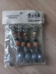 4 Tischtuchhalter AFRIKA * NEU *