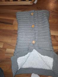 Fußsack teddyfutter