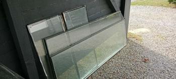 diverse Doppelverglasungen zu verschenken