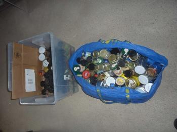 Gläser mit Schraubverschluss