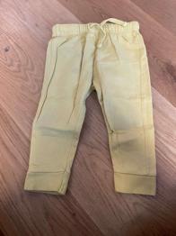 Stoffhose Gr. 80 gelb