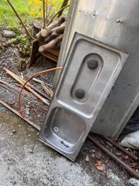 Camping Küche - Gaskochfeld & Spüle