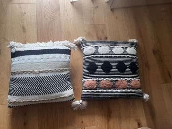 2 Kissen zu verschenken