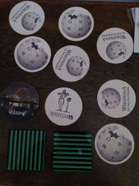 Untersetzer, Wikipedia, Glasgow, Streifen