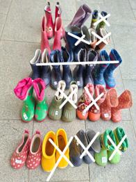 Schuhe / Gummistiefel /