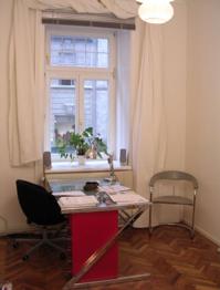 Design Schreibtisch Glas & Chrom