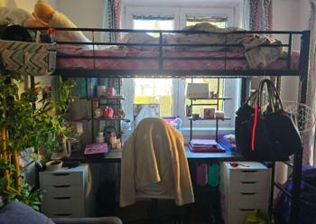 Hochbett (mittlerweile abgebaut)