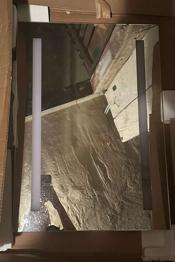 Badezimmer Spiegel beschädigt