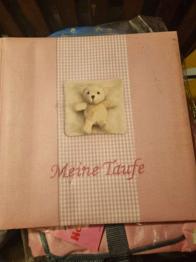 Fotoalbum meine Taufe unbenutz neu