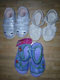 3Paar Schuhe/ Sandalen gr.27