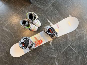 Snowboard Burton + Boots