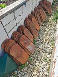 (reserviert) Alte Dachziegel