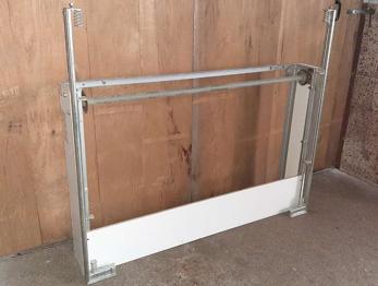 Schultafel Rahmen zur Höhenverstellung Wandhalterung